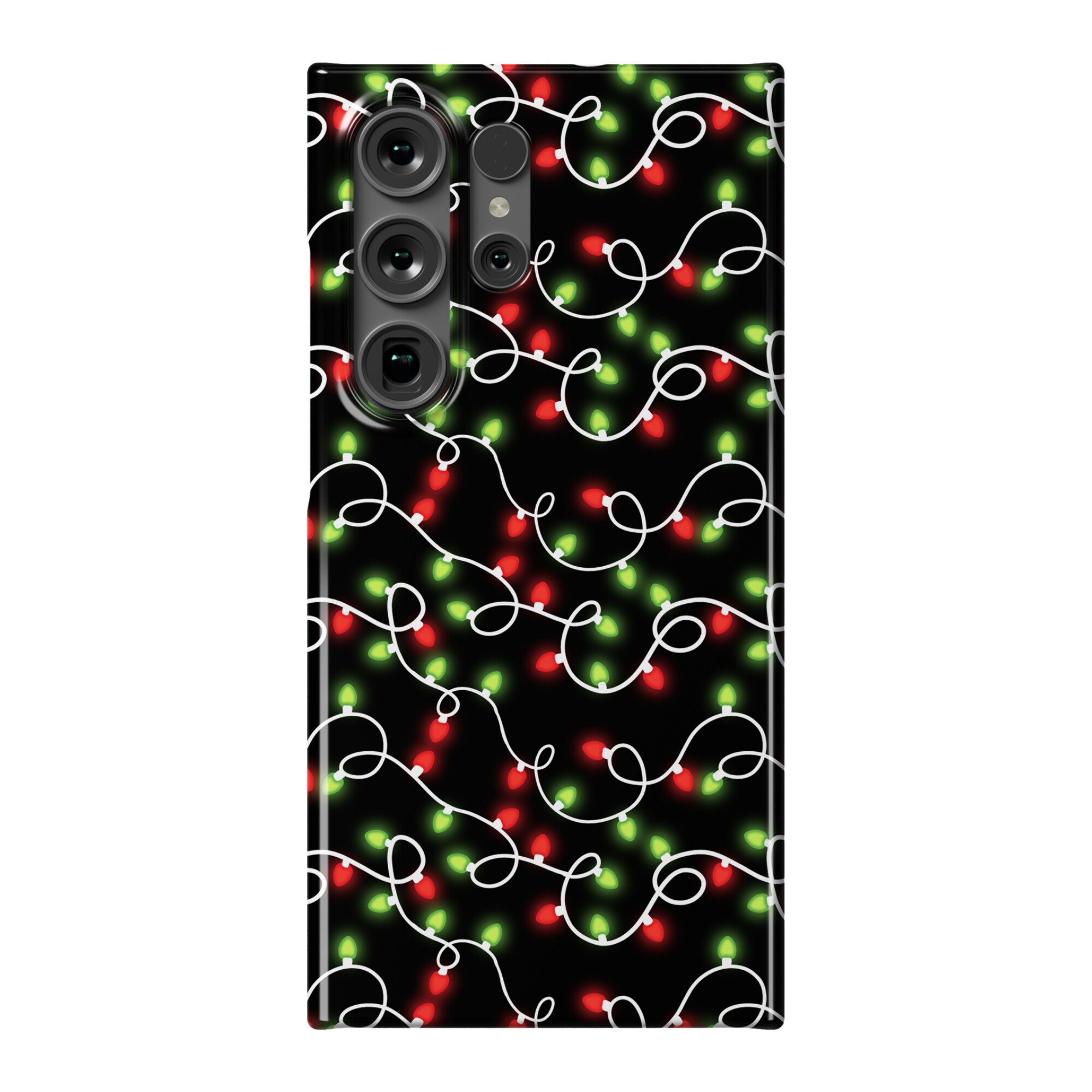 Christmas Lights Pattern Phone Case
